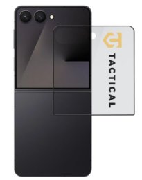 Tactical Glass Shield 5D sklo (Vnější) pro Samsung Galaxy Z Flip 7 Black  (8596311296314)