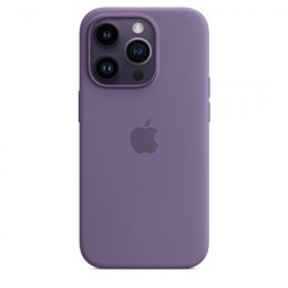 iPhone 14 Pro Max Silicone Case with MS - Iris  (MQUQ3ZM/A)