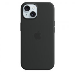 iPhone 15 Silicone Case with MS - Black  (MT0J3ZM/A)