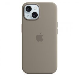 iPhone 15 Silicone Case with MS - Clay  (MT0Q3ZM/A)