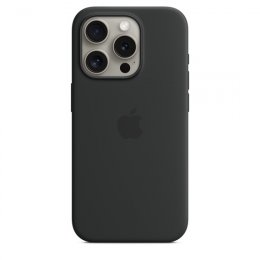 iPhone 15 Pro Silicone Case with MS - Black  (MT1A3ZM/A)