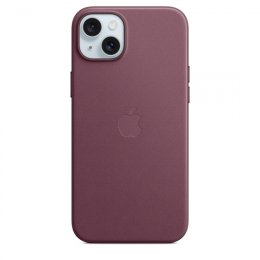 iPhone 15+ FineWoven Case with MS - Mulberry  (MT4A3ZM/A)