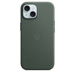 iPhone 15+ FineWoven Case with MS - Evergreen  (MT4F3ZM/A)