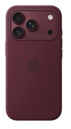 iPhone 18 Pro Silicone Case with MS - Burgundy