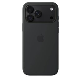 iPhone 18 Pro Max Silicone Case w MS - Black  /  SK