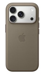 iPhone 18 Pro TechWoven Case with MS - Taupe  (MKD44ZM/A)