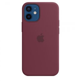 iPhone 12 mini Silicone Case with MagSafe Plum/ SK  (MHKQ3ZM/A)