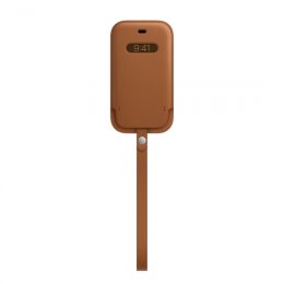 iPhone 12 mini Leather Sleeve wth MagSafe S.Brown  (MHMP3ZM/A)