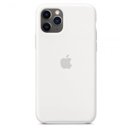 iPhone 11 Pro Silicone Case - White  (MWYL2ZM/A)