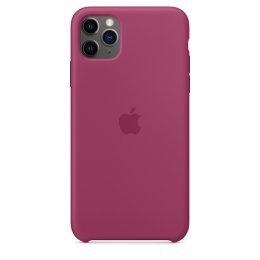 iPhone 11 Pro Max Silicone Case - Pomegranate  (MXM82ZM/A)