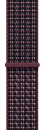 Watch Acc / 40 / Burgundy Plaid Sport Loop  (MK7R4ZM/A)