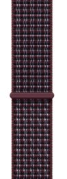 Watch Acc / 46 / Burgundy Plaid Sport Loop  (MK874ZM/A)
