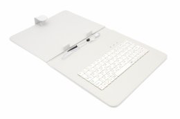 AIREN AiTab Leather Case 3 with USB Keyboard 9,7" WHITE (CZ/ SK/ DE/ UK/ US.. layout)  (Leather Case 3 97W)