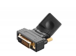 AKASA - úhlová redukce DVI-D na HDMI  (AK-CBHD16-BK)