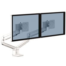 Držák monitoru Fellowes TALLO 2 ramena vedle sebe bílý 