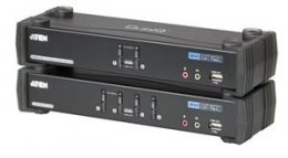 Aten 4-port DVI KVMP USB, usb hub,audio 7.1,kabely  (CS-1784A)