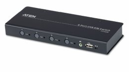 ATEN 4-port KM USB, audio, pouze klávesnice a myš  (CS-724KM)