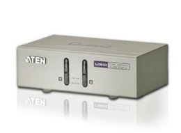 Aten 2-port KVM USB, audio 2.1, včetně kabelů  (CS-72U)