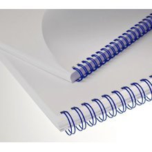 Kovové hřbety RENZ (3/1") 12,7 modré 