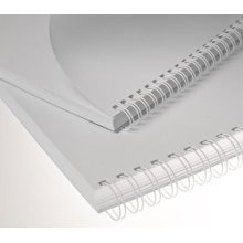 Kovové hřbety RENZ (3/1") 12,7 bílé 