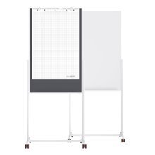 Magnetoplan mobilní Design-Multifunkční tabule 3-v-1 