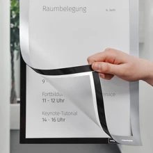 Magnetoplan Magnetofix samolepící magnetický rámeček A3 stříbrný (2ks) 