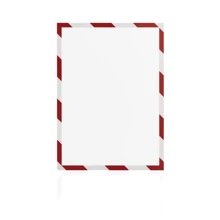 Magnetoplan Magnetofix magnetický rámeček A4 bezpečnostní červeno-bílý (5ks) 