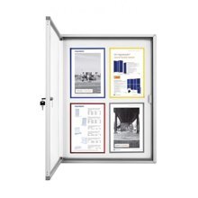 Magnetoplan vitrína magnetická elegant venkovní 6 x A4 