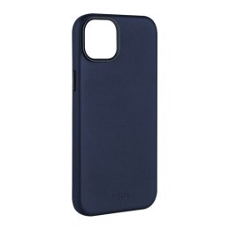 FIXED MagLeather kožený kryt iPhone 14, modrý  (FIXLM-928-BL)