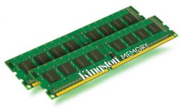 Kingston/ DDR3/ 8GB/ 1600MHz/ CL11/ 2x4GB  (KVR16N11S8K2/8)