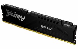 Kingston FURY Beast/ DDR5/ 16GB/ 4800MHz/ CL38/ 1x16GB/ Black  (KF548C38BB-16)