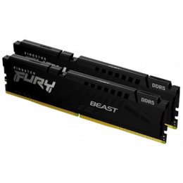Kingston FURY Beast/ DDR5/ 32GB/ 5600MHz/ CL40/ 2x16GB/ Black  (KF556C40BBK2-32)