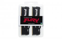 Kingston FURY Beast EXPO / DDR5 / 64GB / 6400MHz / CL32 / 2x32GB / RGB / Black  (KF564C32BBEAK2-64)