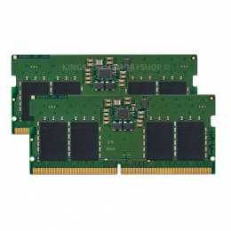 Kingston/ SO-DIMM DDR5/ 16GB/ 4800MHz/ CL40/ 2x8GB  (KVR48S40BS6K2-16)