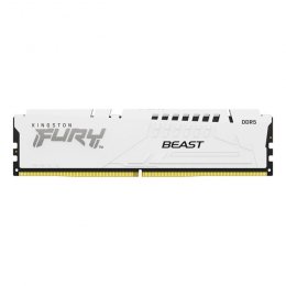 Kingston FURY Beast / DDR5 / 64GB / 5200MHz / CL40 / 4x16GB / White  (KF552C40BWK4-64)