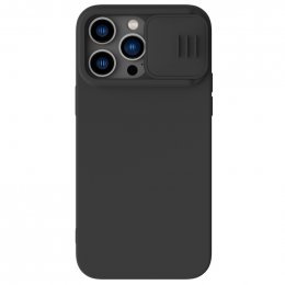 Nillkin CamShield Silky Silikonový Kryt pro Apple iPhone 14 Pro Max Black  (6902048249332)