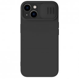 Nillkin CamShield Silky Magnetic Silikonový Kryt pro Apple iPhone 15 Plus Black  (6902048269644)