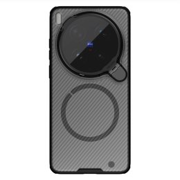 Nillkin CamShield Prop Magnetic Zadní Kryt pro Vivo X300 Ultra Transparent Black