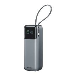 Sandberg All-in1 Powerbank 27000 mAh PD 240W, powerbanka s USB-C kabelem, černá  (421-31)
