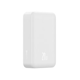 Baseus EnerFill FM41 Ultra Mini 20W Magnetická Powerbanka 20000mAh White  (6932172699253)