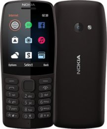 Nokia 210 Dual SIM, černá  (160TRB01A04)