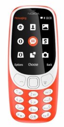 Nokia 3310 Dual SIM 2017 Red  (A00028109)