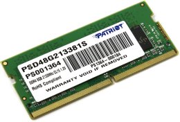SO-DIMM 8GB DDR4-2133MHz Patriot CL15 SR  (PSD48G213381S)
