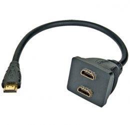 PremiumCord Adapter HDMI rozdvojka M - 2xF  (kphdma-6)