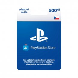 PlayStation Live Cards 500Kč Hang pro CZ PS Store  (PS719456490)
