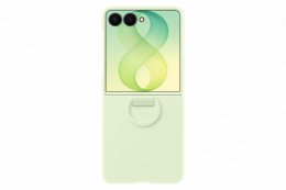 Samsung Silikonový magnetický kryt s držákem na prst pro Galaxy Z Flip8, Mint  (EF-EF776CGEGWW)