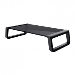 TRUST MONTA GLASS MONITOR STAND BLK  (25271)