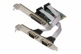EVOLVEO Serial RS232 & LPT PCIe, rozšiřující karta  (KAE-RS232-LPT)