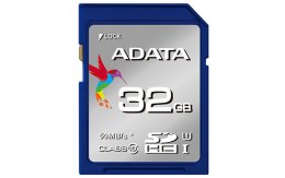 Adata/ SD/ 32GB/ 50MBps/ UHS-I U1 /  Class 10  (ASDH32GUICL10-R)