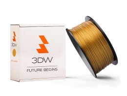 3DW - ABS filament 1,75mm zlatá, 0,5 kg, tisk 220-250°C  (D11211)